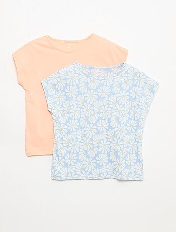 Set di 2 t-shirt a maniche corte - 2 pezzi