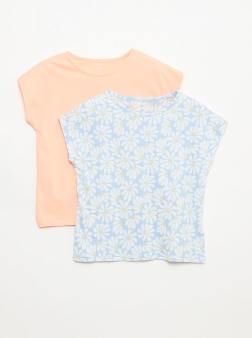 Set di 2 t-shirt a maniche corte - 2 pezzi - Kiabi