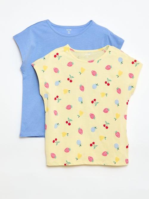 Set di 2 t-shirt a maniche corte - 2 pezzi - Kiabi