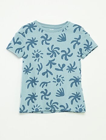 Set di 2 t-shirt a maniche corte a girocollo