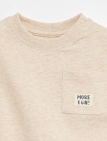 Set di 2 T-shirt a maniche corte