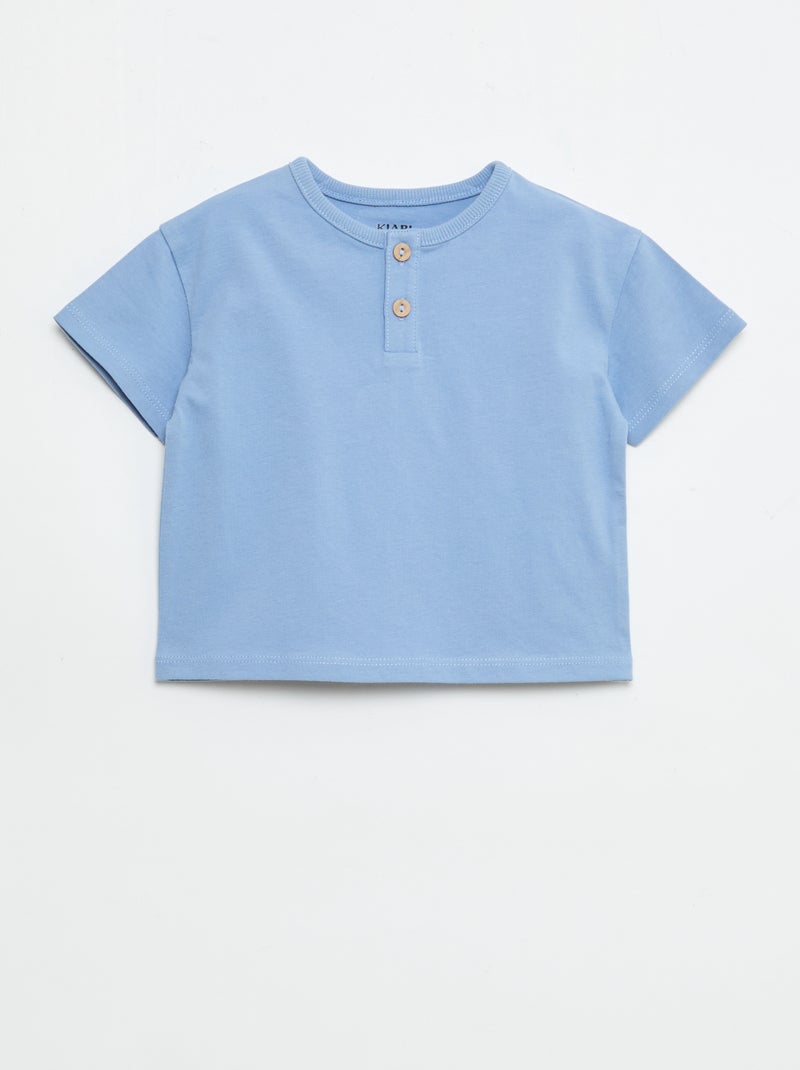 Set di 2 T-shirt a maniche corte Blu - Kiabi