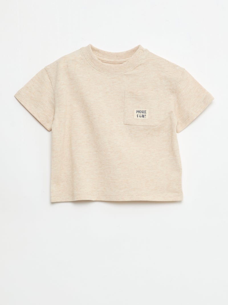 Set di 2 T-shirt a maniche corte Blu - Kiabi