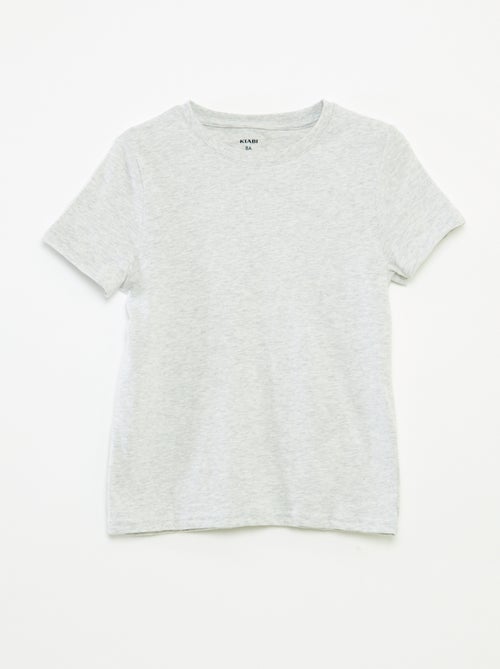 Set di 2 t-shirt a maniche corte e girocollo - Kiabi