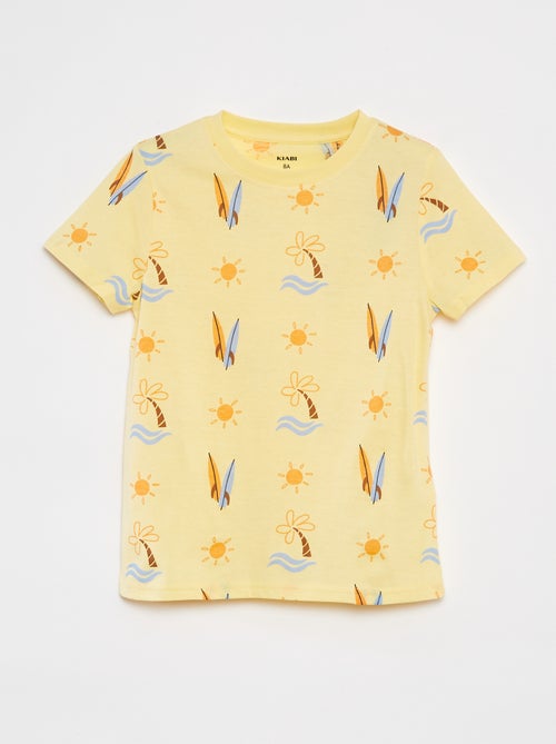 Set di 2 t-shirt a maniche corte e girocollo - Kiabi