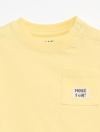 Set di 2 T-shirt a maniche corte