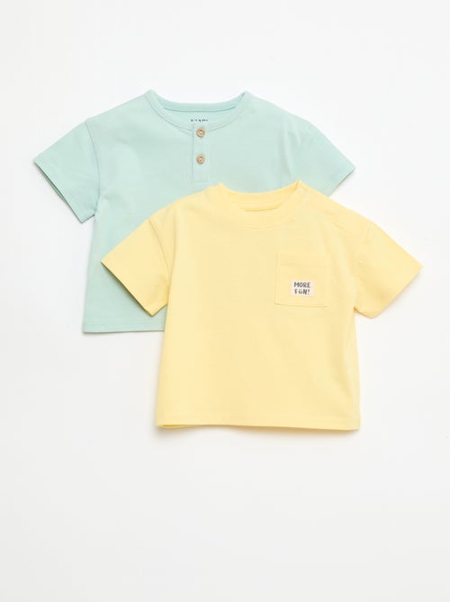 Set di 2 T-shirt a maniche corte - Kiabi