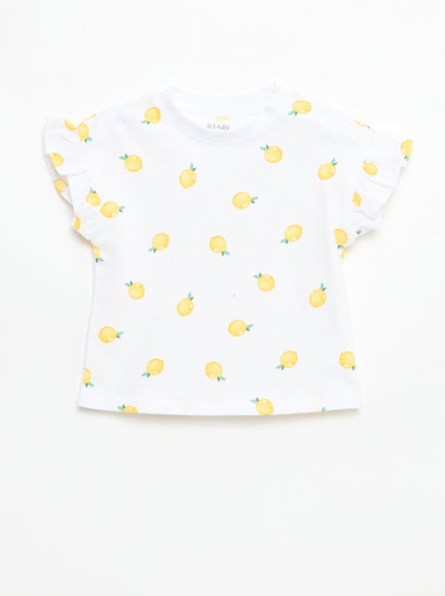 Set di 2 t-shirt a maniche corte in jersey di cotone - Kiabi