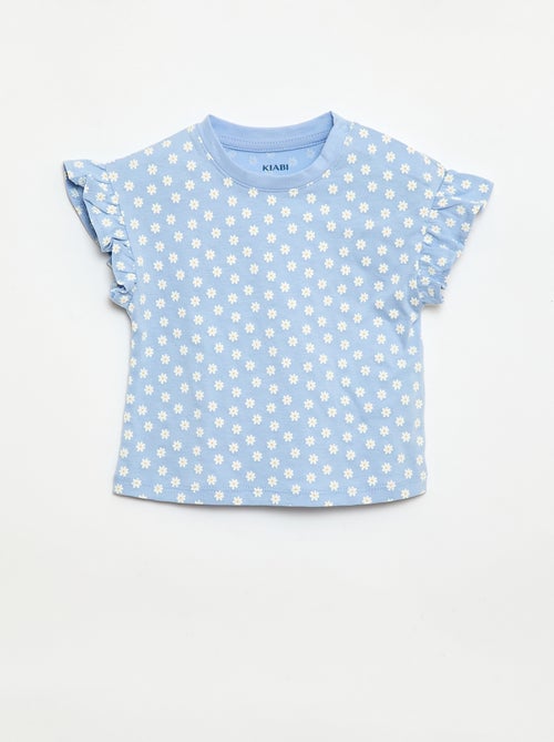 Set di 2 t-shirt a maniche corte in jersey di cotone - Kiabi