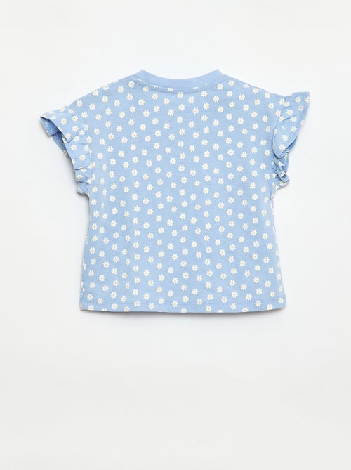 Set di 2 t-shirt a maniche corte in jersey di cotone - Kiabi