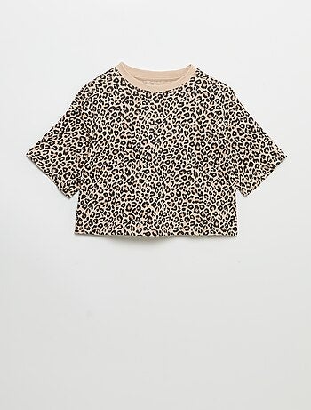 Set di 2 t-shirt a maniche corte