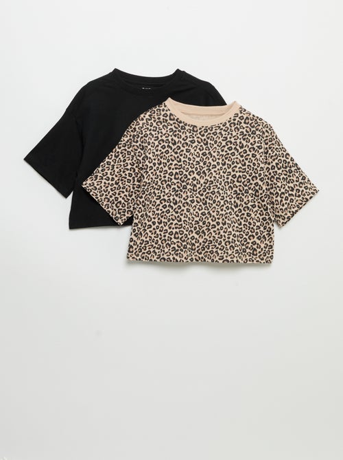 Set di 2 t-shirt a maniche corte - Kiabi