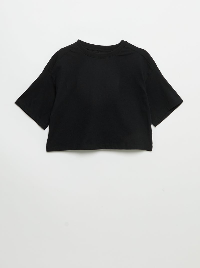 Set di 2 t-shirt a maniche corte Marrone - Kiabi