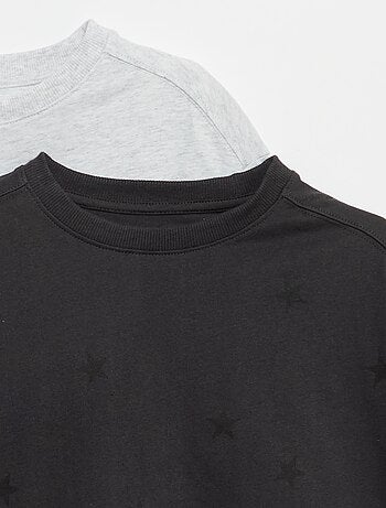 Set di 2 t-shirt a maniche corte