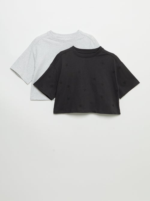Set di 2 t-shirt a maniche corte - Kiabi