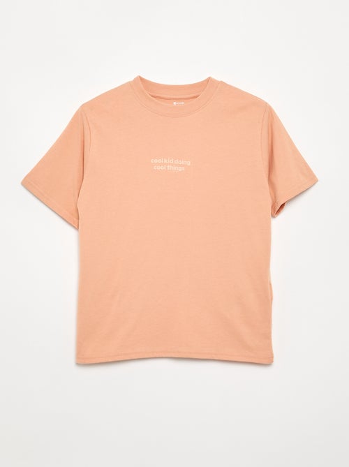 Set di 2 T-shirt a maniche corte stampate - Kiabi