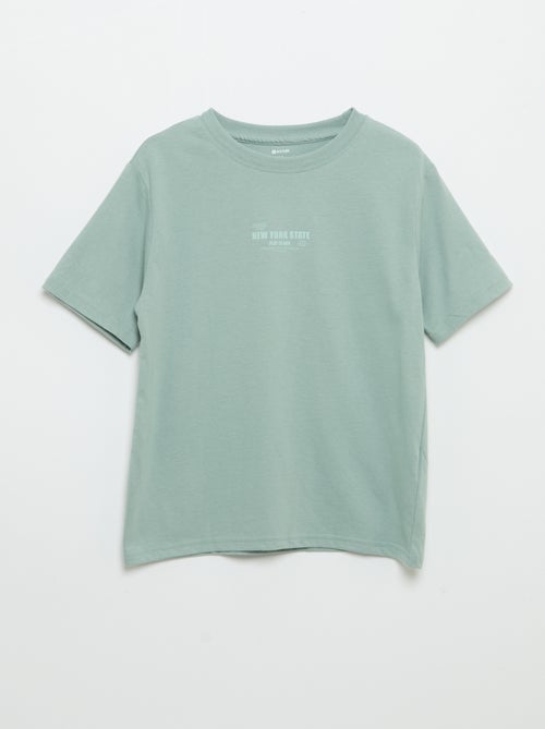 Set di 2 T-shirt a maniche corte stampate - Kiabi