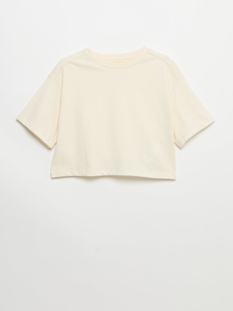 Set di 2 t-shirt a maniche corte Viola - Kiabi