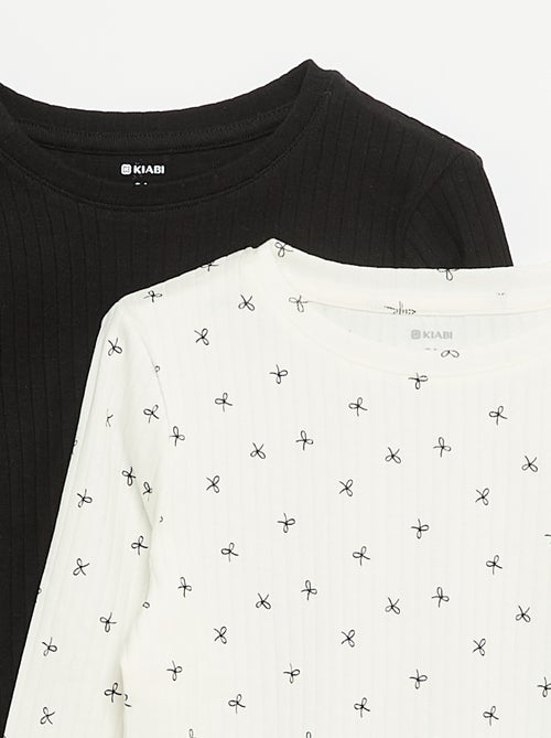 Set di 2 T-shirt a maniche lunghe - Kiabi
