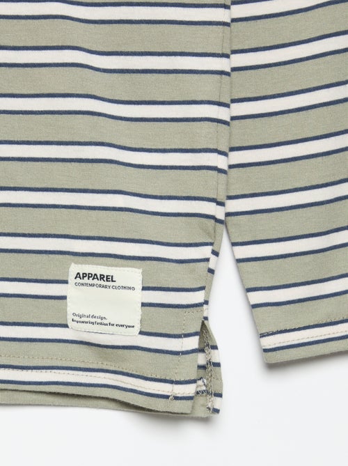 Set di 2 T-shirt a maniche lunghe - Kiabi Set di 2 T-shirt a maniche lunghe - Kiabi