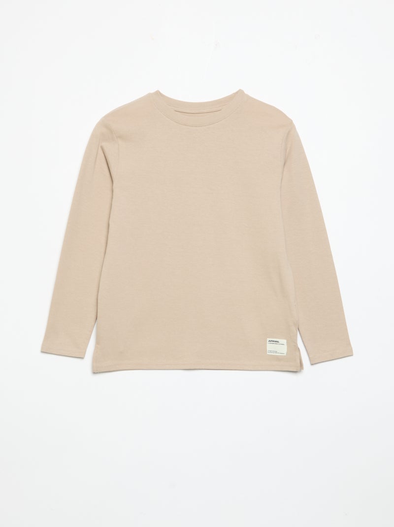 Set di 2 T-shirt a maniche lunghe Verde - Kiabi