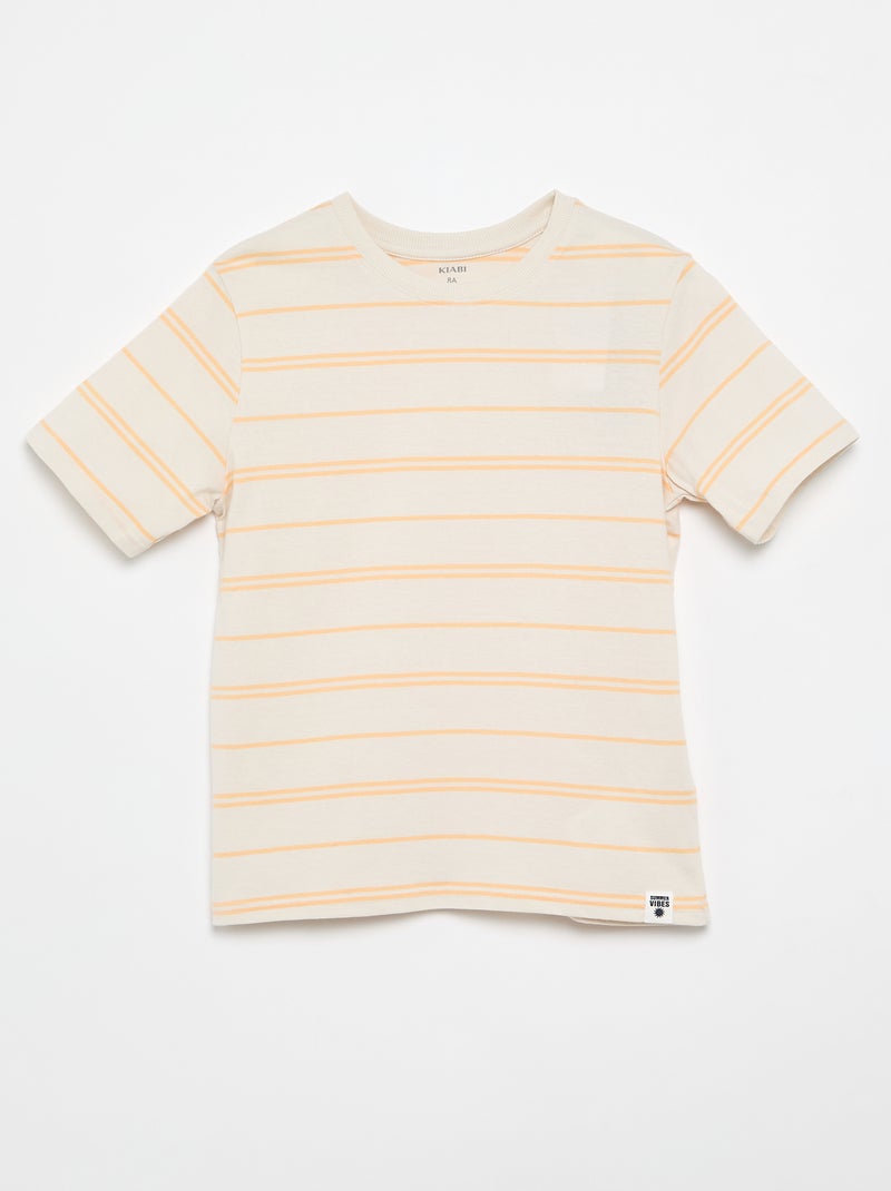 Set di 2 t-shirt Arancione - Kiabi
