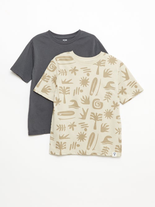 Set di 2 t-shirt - Kiabi Set di 2 t-shirt - Kiabi