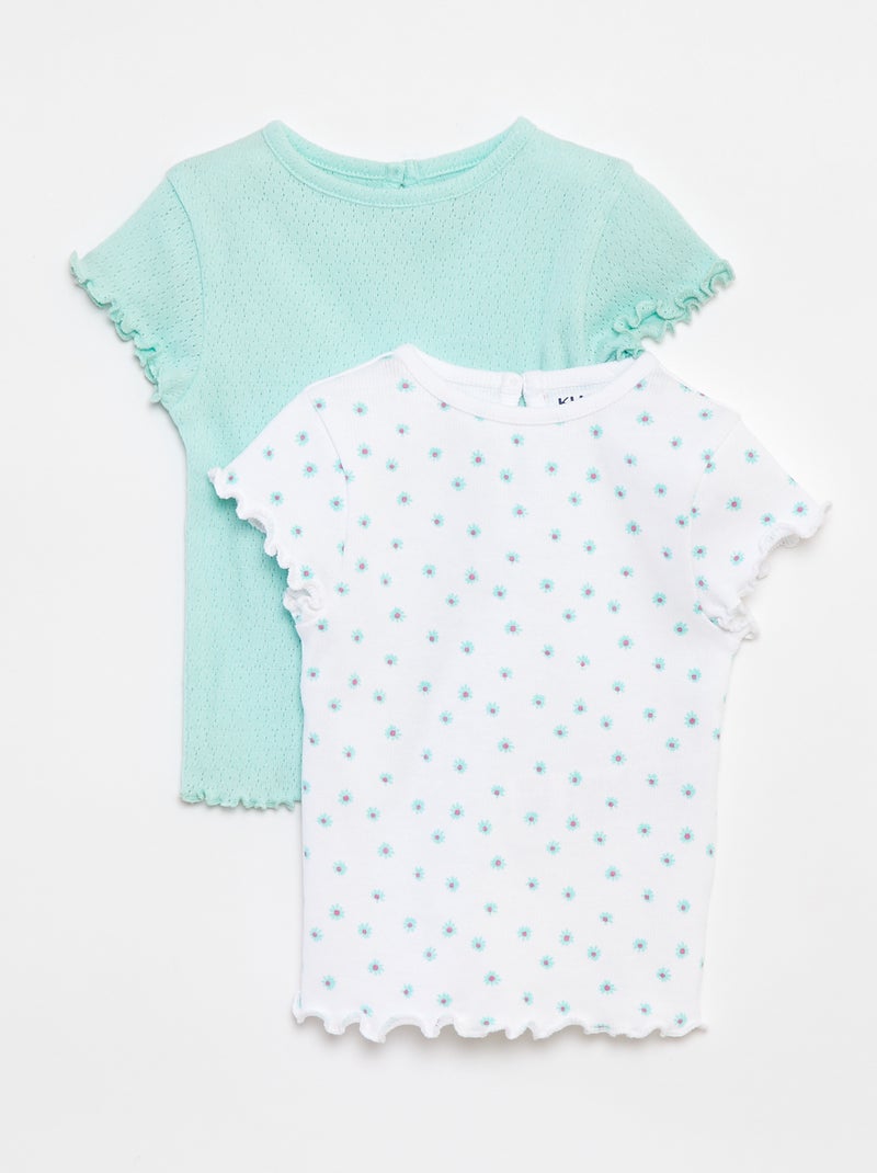 Set di 2 t-shirt BIANCO - Kiabi
