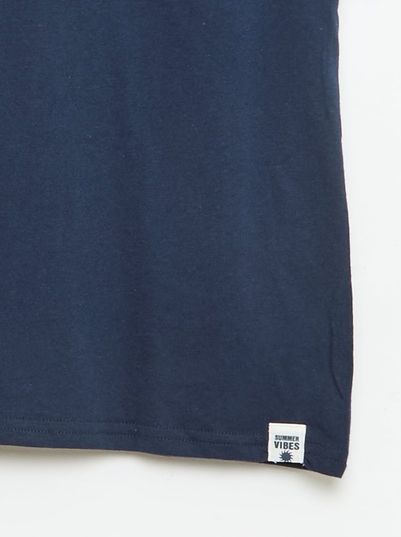 Set di 2 t-shirt Blu - Kiabi