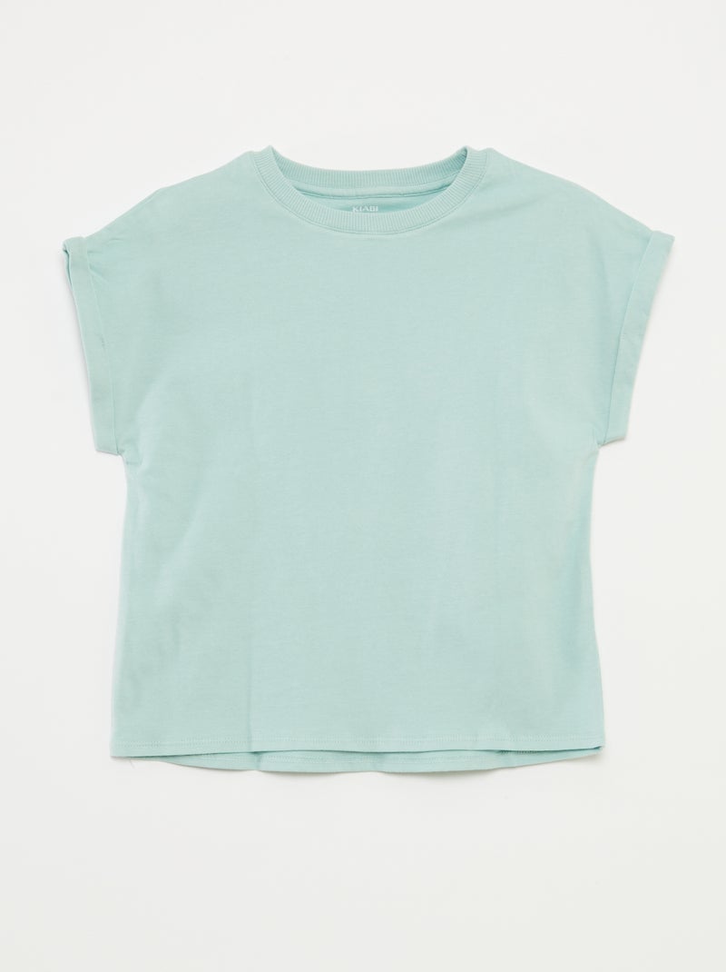 Set di 2 t-shirt in cotone BEIGE - Kiabi