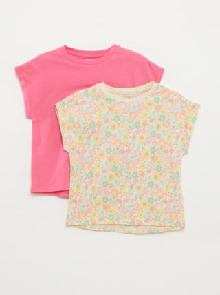 Set di 2 t-shirt in cotone