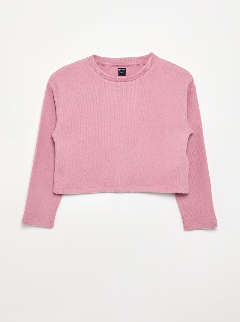 Set di 2 T-shirt in morbida maglia Rosa - Kiabi