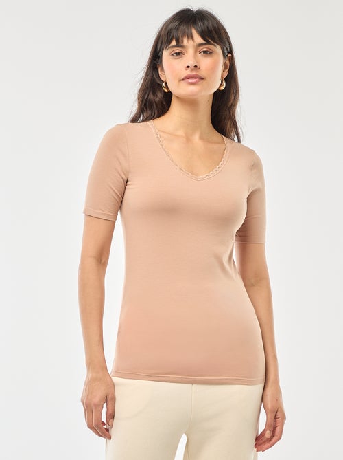 Set di 2 t-shirt intime - Kiabi