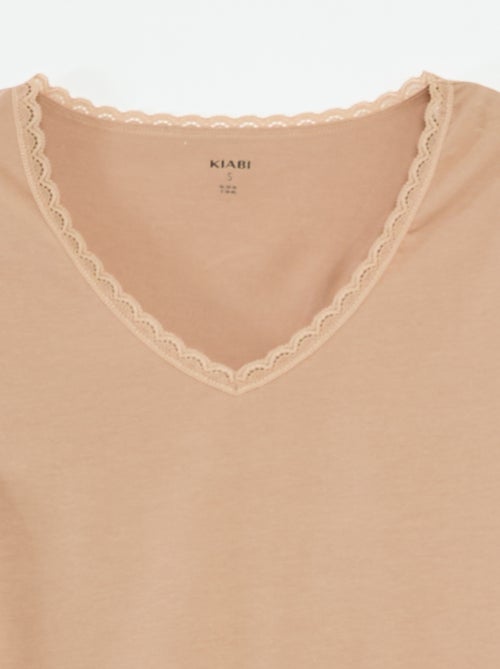 Set di 2 t-shirt intime - Kiabi