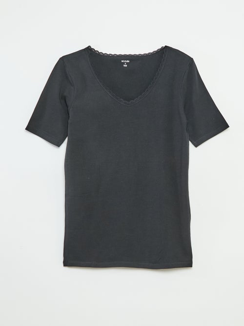 Set di 2 t-shirt intime - Kiabi