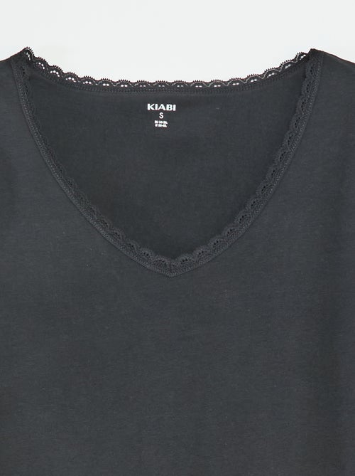 Set di 2 t-shirt intime - Kiabi