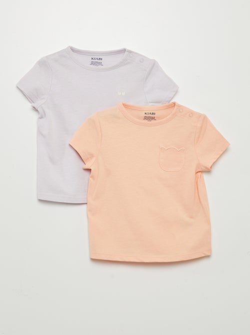 Set di 2 t-shirt semplici - Kiabi