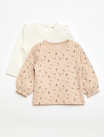 Set di 2 T-shirt stampate