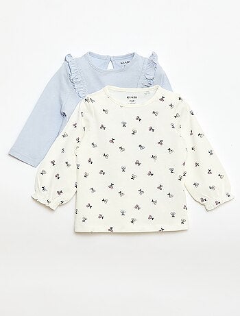 Set di 2 T-shirt stampate