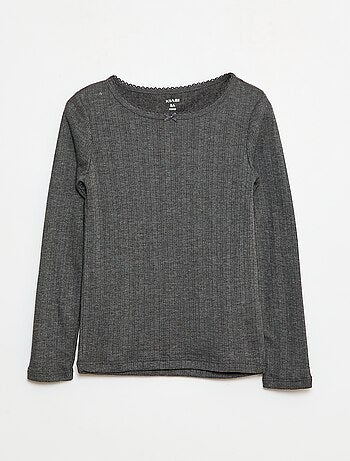 Set di 2 t-shirt termoregolatrici in maglia operata