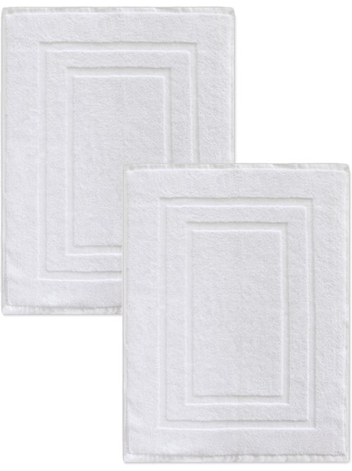 Set di 2 tappetini da bagno in spugna, 50x70 cm, - Kiabi