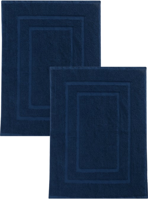 Set di 2 tappetini da bagno in spugna, 50x70 cm, - Kiabi