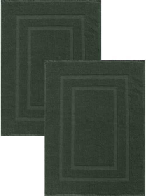 Set di 2 tappetini da bagno in spugna, 50x70 cm, - Kiabi