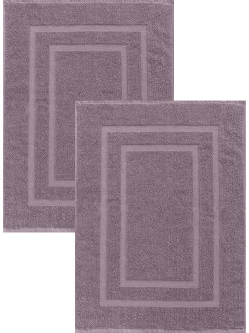 Set di 2 tappetini da bagno in spugna, 50x70 cm, - Kiabi
