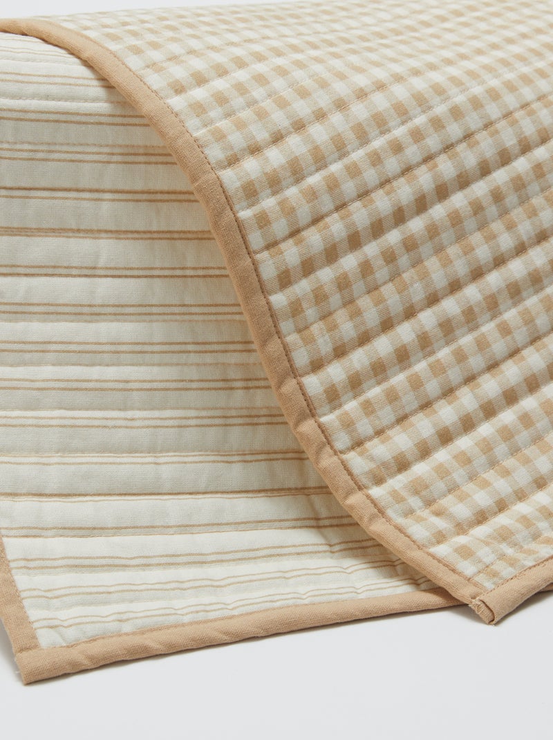 Set di 2 tovagliette 32 x 40 cm con doppia stampa - Kiabi Home BEIGE - Kiabi
