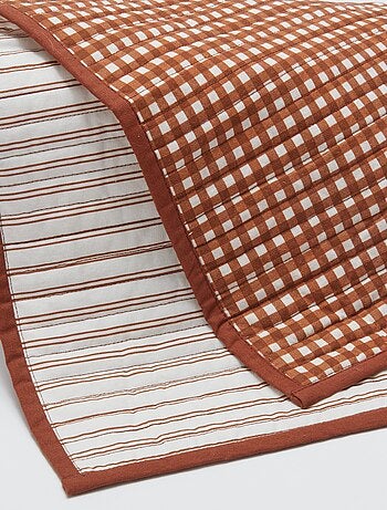 Set di 2 tovagliette 32 x 40 cm con doppia stampa - Kiabi Home