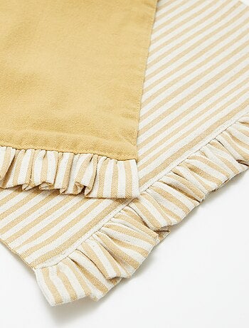 Set di 2 tovagliette (32x45 cm) con volant
