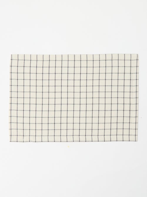 Set di 2 tovagliette all'americana con stampa natalizia in cotone 45x30 cm - Kiabi