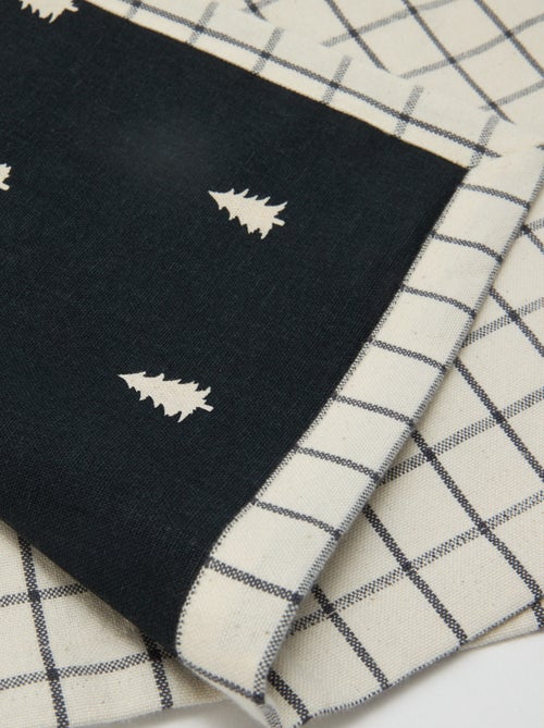 Set di 2 tovagliette all'americana con stampa natalizia in cotone 45x30 cm - Kiabi