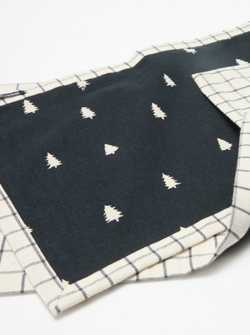 Set di 2 tovagliette all'americana con stampa natalizia in cotone 45x30 cm - Kiabi